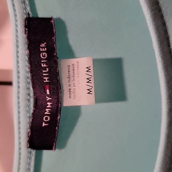 Tommy Hilfiger turquoise sleeveless top - Picture 2 of 3